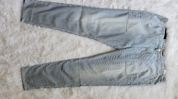 NWT Koral hi-rise pinstripe crop jeans Sz. 31 - Picture 4 of 7